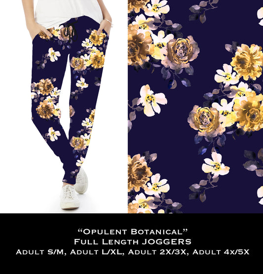 Opulent Botanical - Full & Capri Joggers