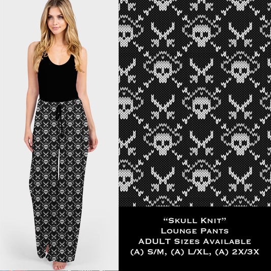 Skull Knit - Lounge Pants